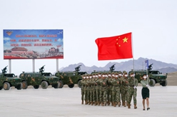 “國際軍事比賽－2022”中國庫爾勒賽區比賽開(kāi)幕