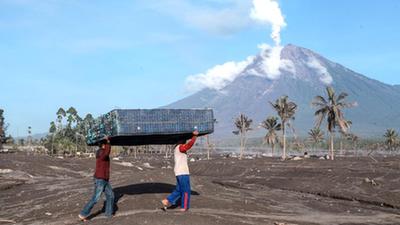 印尼火山繼續噴發(fā)