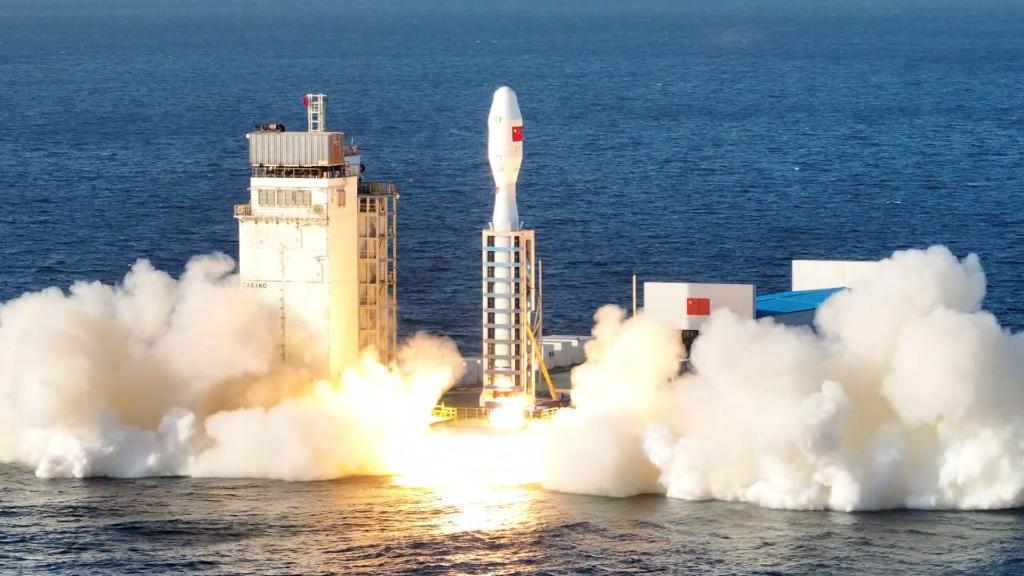 “一箭十四星”！捷龍三號運載火箭首飛成功