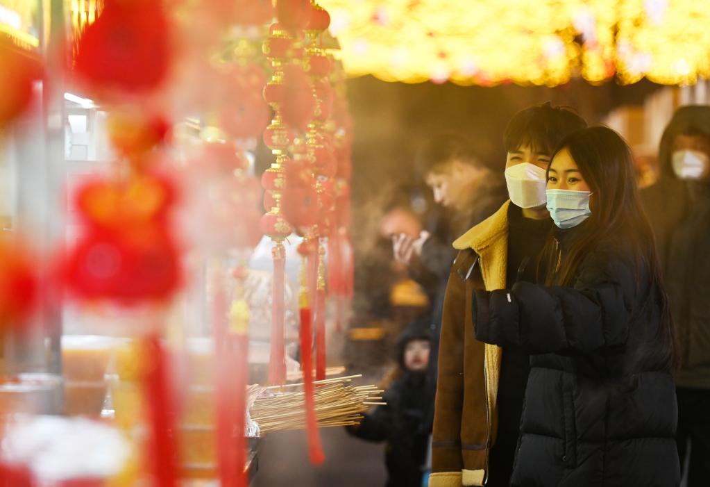 新春走基層丨陜西延安：夜間經(jīng)濟火熱 老區年味正濃
