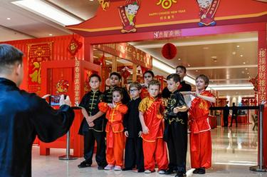 莫斯科舉行中國文化廟會(huì )迎新春