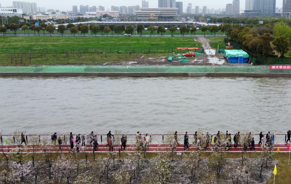 上海啟動(dòng)新城綠環(huán)水脈建設