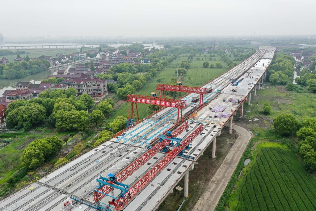 蘇臺高速公路七都至桃源段建設有序推進(jìn)