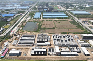 安徽懷遠：污水處理廠(chǎng)助力水環(huán)境綜合治理