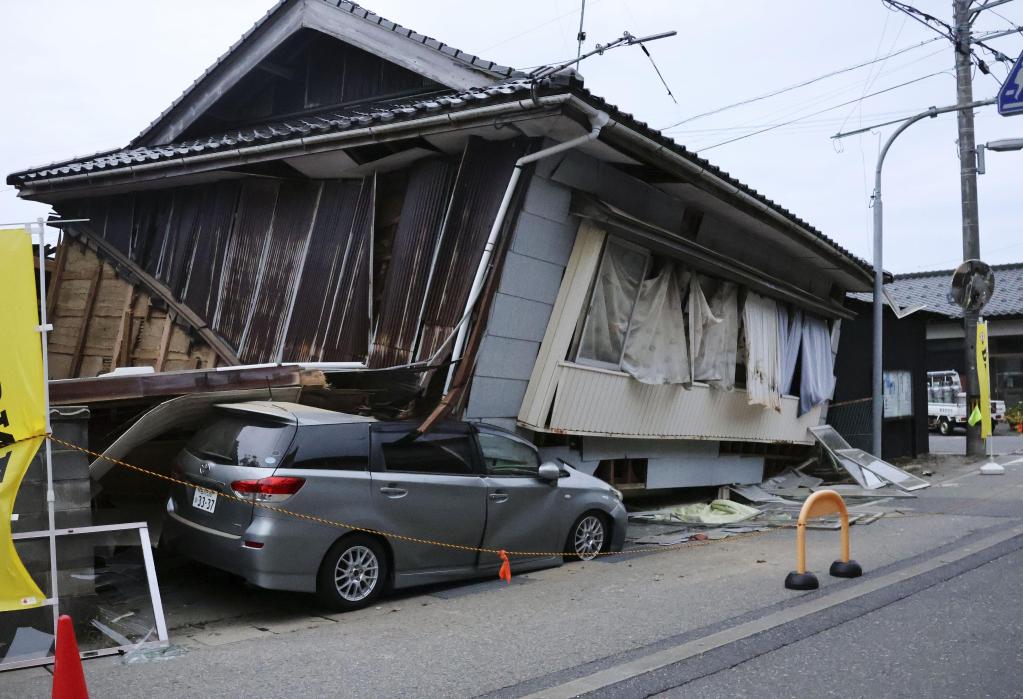 日本石川縣能登地區發(fā)生6.3級地震