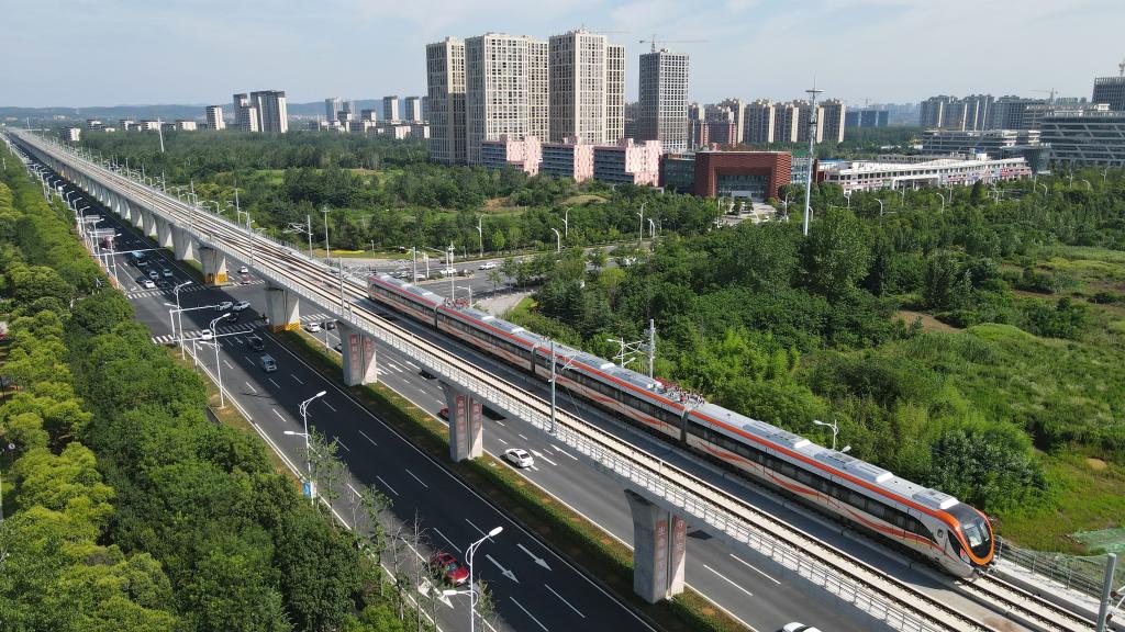 滁寧城際鐵路滁州段開(kāi)通運營(yíng)