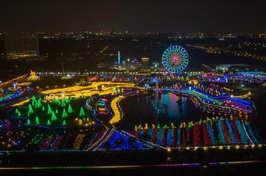 浙江寧波：避高溫，夜游旺