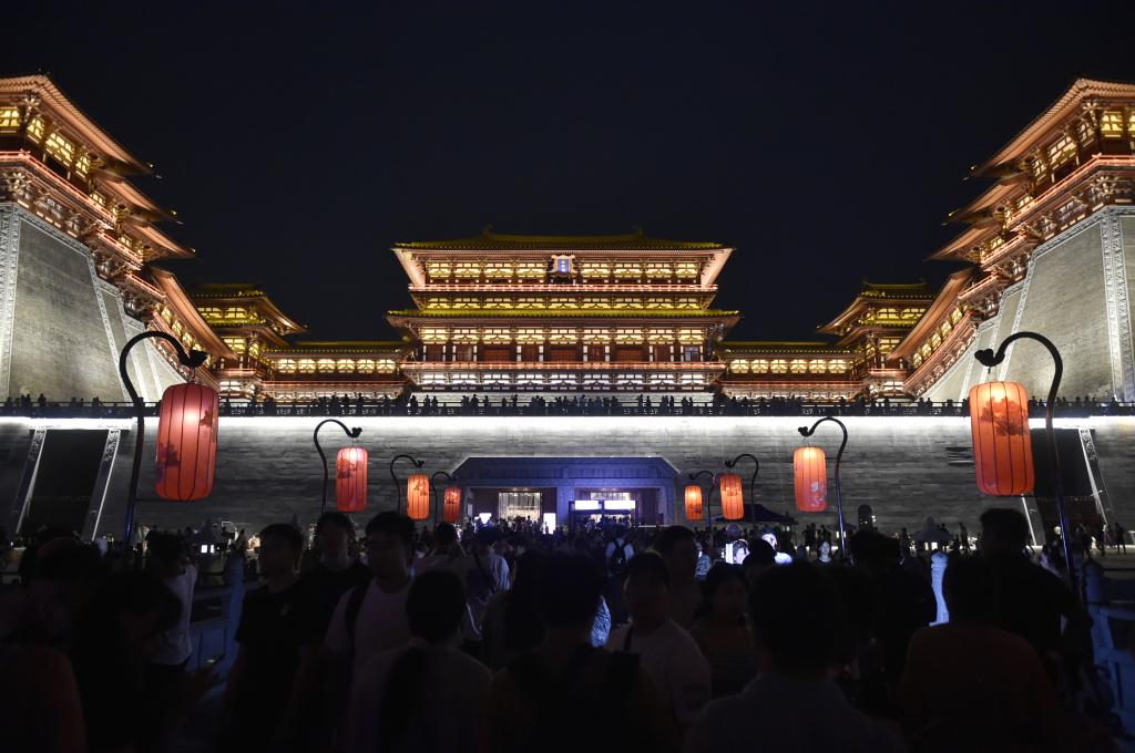 美麗中國丨精彩洛陽(yáng)夜 燈耀應天門(mén)