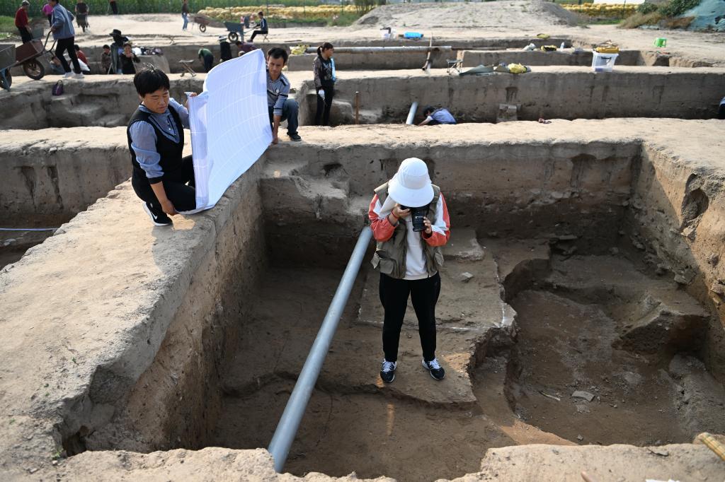 河北隆堯柏人城遺址第四次考古發(fā)掘工作持續進(jìn)行