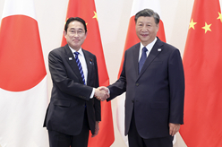 習近平會(huì )見(jiàn)日本首相岸田文雄