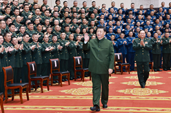 習近平接見(jiàn)駐南寧部隊官兵代表