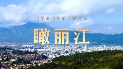 跟著(zhù)總書(shū)記的考察足跡丨瞰麗江