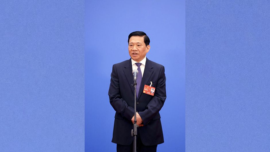 應急管理部部長(cháng)王祥喜接受媒體采訪(fǎng)