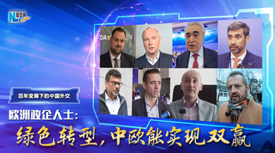 百年變局下的中國外交|歐洲政企人士：綠色轉型，中歐能實(shí)現雙贏(yíng)